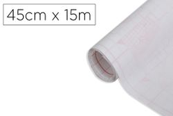Rollo adhesivo d-c-fix transparente ancho 45 cm largo 15 mt