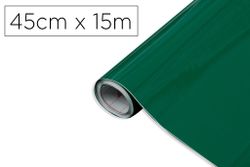 Rollo adhesivo d-c-fix verde esmeralda ancho 45 cm largo 15 mt