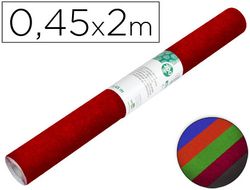 Rollo Adhesivo Liderpapel Especial Ante Colores Surtidos Rollo de 0,45 X 2 Mt