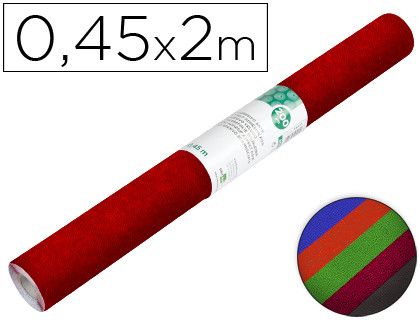 Rollo Adhesivo Liderpapel Especial Ante Colores Surtidos Rollo de 0,45 X 2 Mt