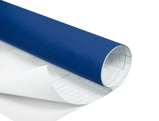 Rollo adhesivo liderpapel unicolor azul brillo rollo de 0,45 x 2 mt