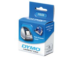 Rollo de etiquetas Dymo LabelWriter 25x13 mm Blanco