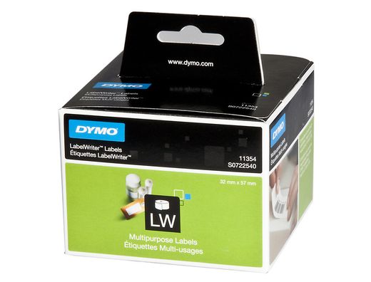 Rollo de etiquetas Dymo LabelWriter 57x32mm Blanco