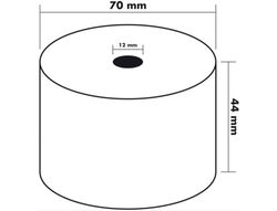 Rollo de papel sumadora offset Fabrisa 60 gr 44mm x 70mm x44 m