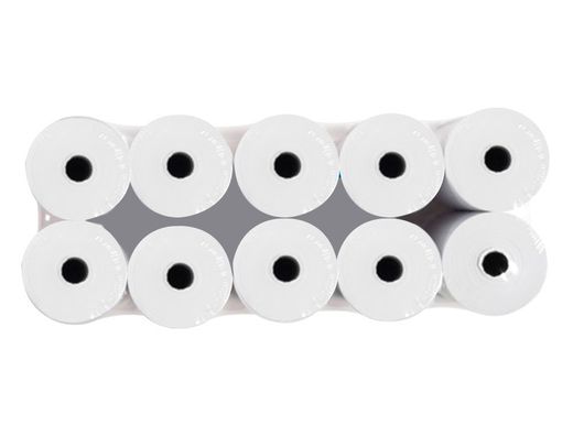 Rollo de papel térmico para sumadora 55 gr 57x48mm x 27 m