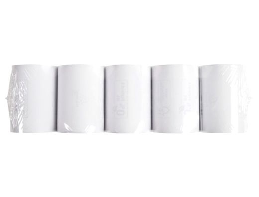 Rollo de papel térmico para sumadora 55 gr Fabrisa 60mmx55mmx36m