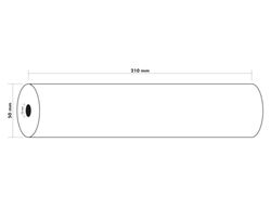 Rollo papel fax exacompta 210 mm x 50 mt