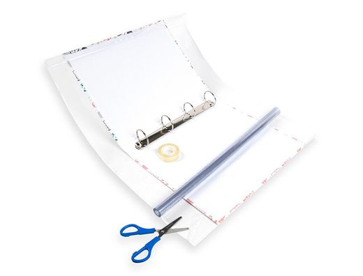 Rollo Plastico Forralibros 0,45X2 Mt Liderpapel
