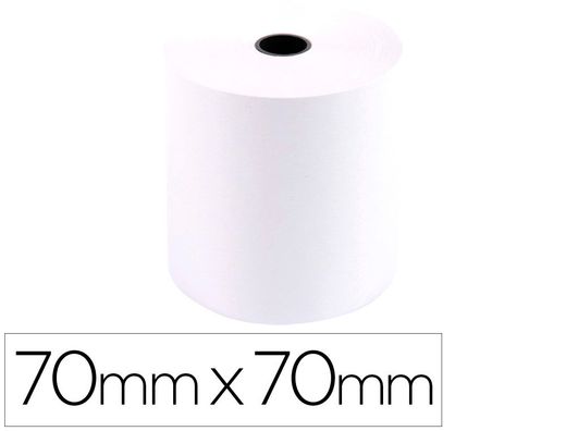 Rollo sumadora exacompta electro offset 70 mm x 70 mm 60 g/m2
