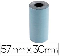 Rollo sumadora exacompta safe contact termico 57 mm x 30 mm 52 g/m2