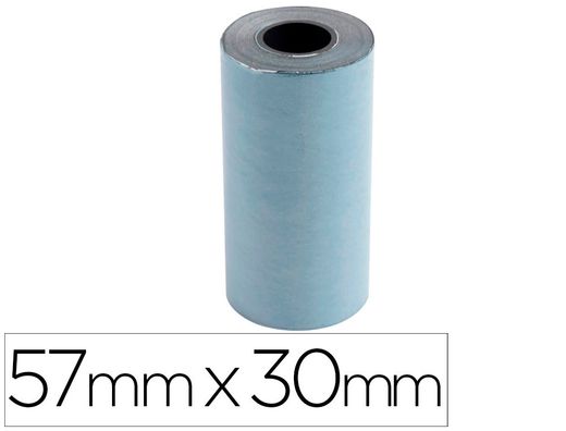 Rollo sumadora exacompta safe contact termico 57 mm x 30 mm 52 g/m2