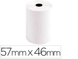 Rollo sumadora exacompta safe contact termico 57 mm x 46 mm 55 g/m2
