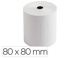 Rollo sumadora exacompta termico 80x80 mm 48 g/m2 sin bpa