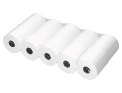 Rollo sumadora termico Greening 57 mm ancho x 47mm diametro para tpv sin bisfenol a papel de 70 g/m2