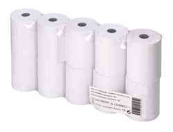 Rollo sumadora termico Greening 80 mm ancho x 60 mm diametro sin bisfenol a papel de 70 g/m2