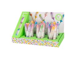 Rotulador apli fluorescente mini doble punta colores surtidos