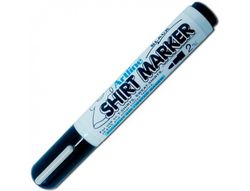 Rotulador artline camiseta ekt-2 negro punta redonda 2 mm para uso en camisetas