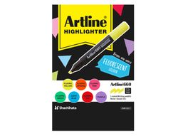 Rotulador artline fluorescente ek-660 expositor de 36 unidades colores surtidos