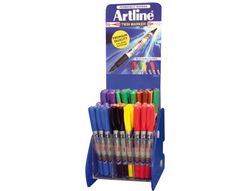 Rotulador Artline Marcador Permanente Ek-041T -Doble Punta 0.4 y 1.0 mm -Expositor de 72 Unidades Stda