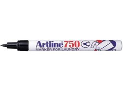 Rotulador Artline Marcador Ropa 750 Negro -Punta Redonda 0.7 mm -Ropa Papel Metal y Cristal