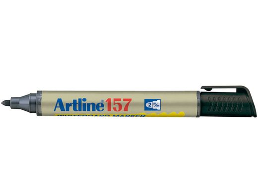 Rotulador Artline Pizarra Ek-157 Negro -Punta Redonda 2 Mm