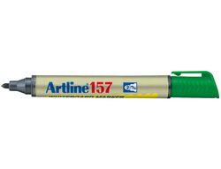 Rotulador Artline Pizarra Ek-157 Verde -Punta Redonda 2 Mm
