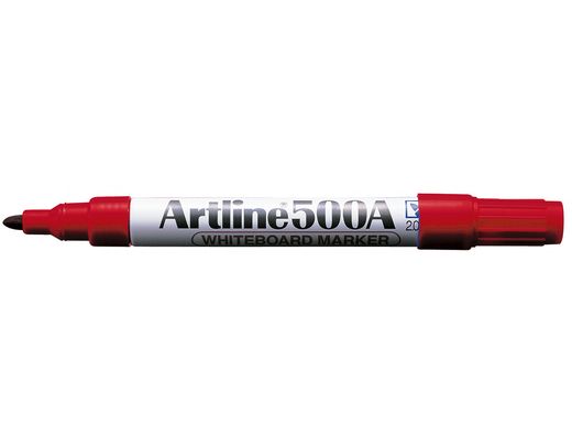 Rotulador Artline Pizarra Ek-500 Rojo Punta Redonda 2 mm Recargable