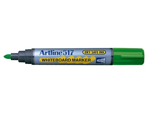 Rotulador Artline Pizarra Ek-517 Verde -Punta Redonda 2 mm -Tinta de Bajo Olor