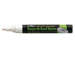 Rotulador Artline Pizarra Epd-4 Color Blanco Opaque Ink Board Punta Redonda 2 Mm