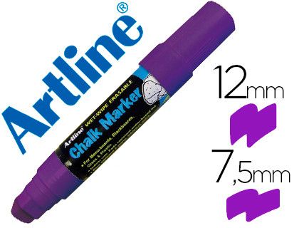 Rotulador Artline Pizarra Verde Negra Epw-12 mm Color Violeta