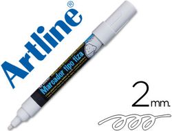 Rotulador Artline Pizarra Verde Negra Epw-4-Bl Color Blanco