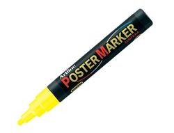 Rotulador artline poster marker epp-4-ama flu punta redonda 2 mm color amarillo fluor EPP-4-AMA-FLU