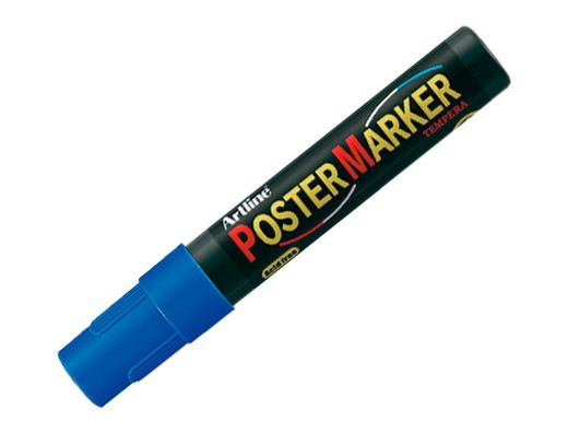 Rotulador artline poster marker epp-4-azu punta redonda 2 mm color azul