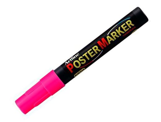Rotulador artline poster marker epp-4-ros flu punta redonda 2 mm color rosa fluor EPP-4-ROS-FLU