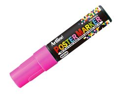 Rotulador artline poster marker epp-6-ros flu punta redonda 6 mm color rosa fluor