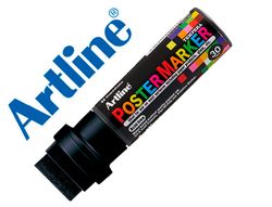 Rotulador artline poster marker epp-30 punta rectangular 30 mm color negro