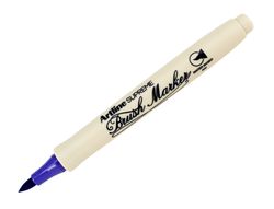 Rotulador artline supreme brush epfs pintura base de agua punta tipo pincel trazo fino purpura