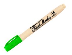 Rotulador artline supreme brush epfs pintura base de agua punta tipo pincel trazo fino verde claro
