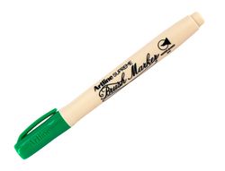 Rotulador artline supreme brush epfs pintura base de agua punta tipo pincel trazo fino verde