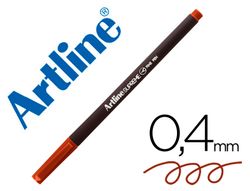Rotulador artline supreme epfs200 fine liner punta de fibra marron 0,4 mm