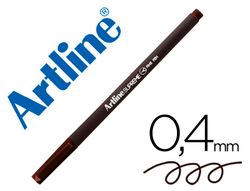 Rotulador artline supreme epfs200 fine liner punta de fibra marron oscuro 0,4 mm