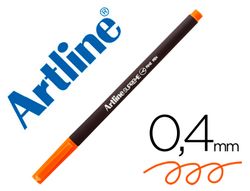 Rotulador artline supreme epfs200 fine liner punta de fibra naranja 0,4 mm