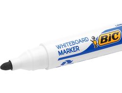 Rotulador Bic Velleda para Pizarra Negro Punta Redonda 1,3 Mm 1701