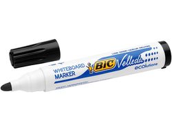 Rotulador Bic Velleda para Pizarra Negro Punta Redonda 1,3 Mm 1701