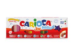 Rotulador carioca joy caja 1/2 metro caja de 50 unidades colores surtidos