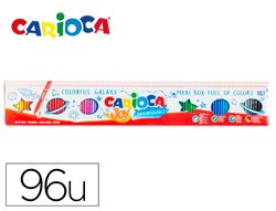 Rotulador carioca joy metro caja de 96 unidades colores surtidos