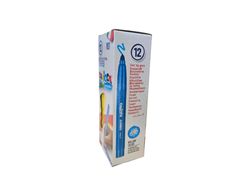 Rotulador carioca jumbo amarillo punta gruesa caja de 12 unidades