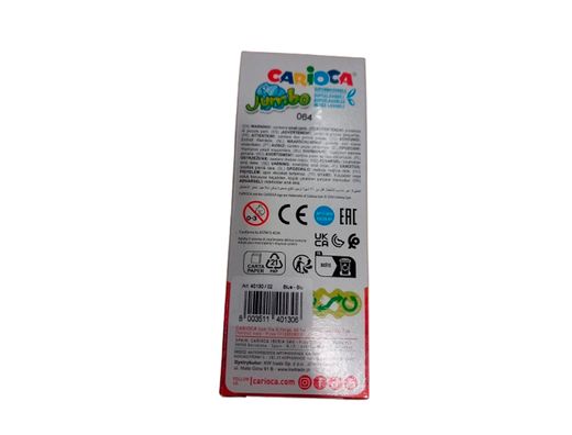 Rotulador carioca jumbo lavable azul punta gruesa 6 mm