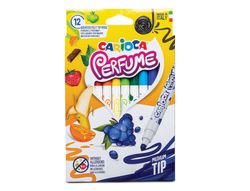 Rotulador carioca perfume xplosion caja de 12 unidades colores surtidos