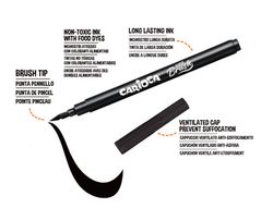 Rotulador carioca super brush caja de 10 unidades colores surtidos